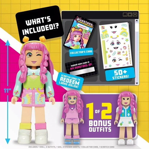 Imagen 5 de 5 de Muñeca Fashion Avastars Personaliza Tu Avatar Kawaiipie