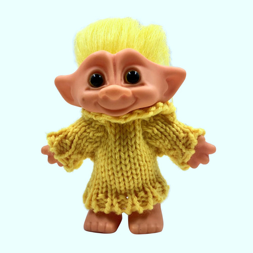 Muñecas Trolls De La Cabello Amarillo Cabello Amarillo