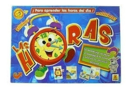 Juego De Mesa Didactico Las Horas Implas