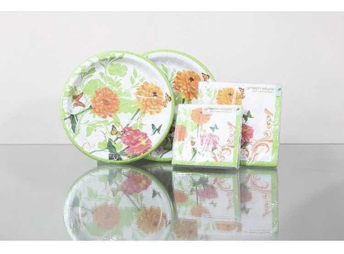 Servilletas De Papel Flores Cumpleaños Decoupage Cotillón
