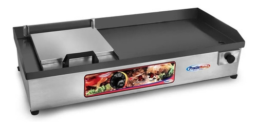 Chapeira 70x35 Eletrica 2000w Profissional Lanches/hot Dog Cor Inox 110v