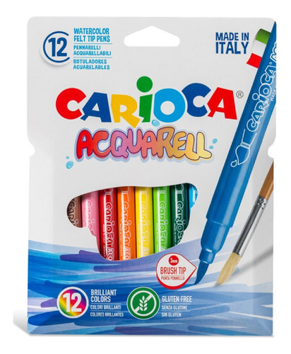 Marcadores Set X 12 - Acquarell Carioca 