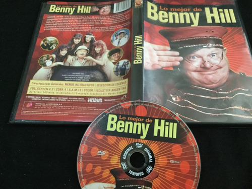 Lo Mejor De Benny Hill Importado  Dvd 