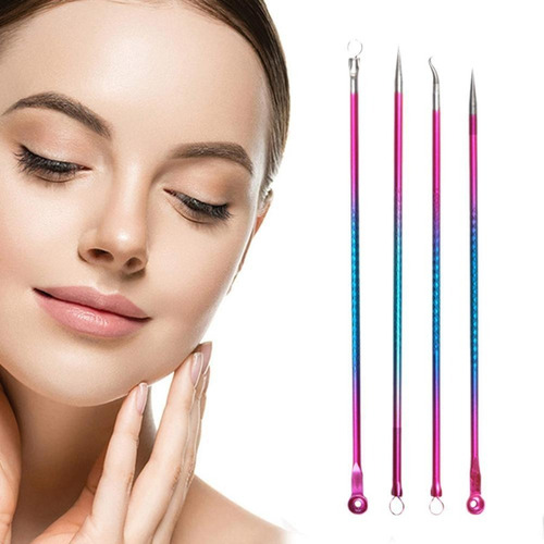 Kit De Limpieza Puntos Negros 4 Herramientas Color Bel Mish