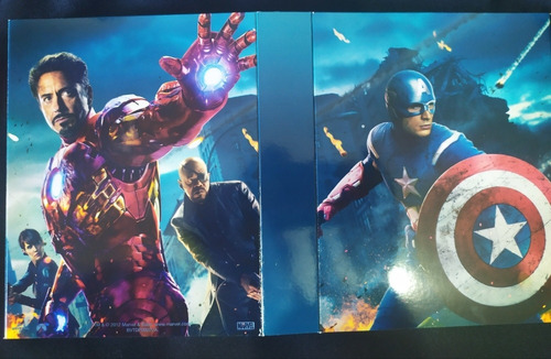 Marvel Los Vengadores Fase 1 Colección 6 Películas Blu-ray
