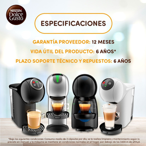 Imagen 7 de 7 de Cafetera Dolce Gusto® Piccolo Xs + Cápsulas De Café X3 Cajas