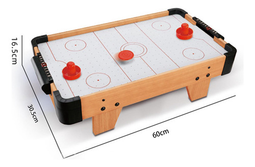 Juego De Batalla De Mesa De Hockey De Aire Con Deslizadores