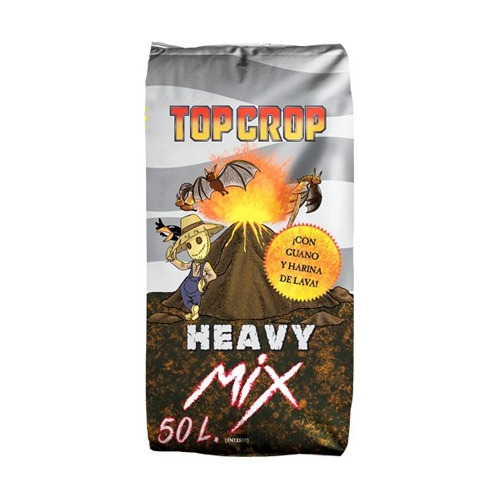 Sustrato Top Crop Heavy Mix 50 Litros / Lava Y Superguano