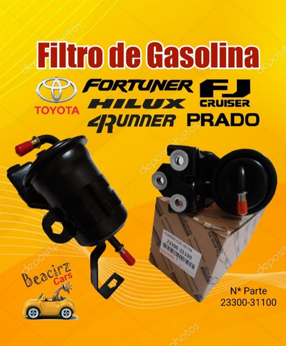 Filtro De Gasolina Fortuner Hilux 4runner Prado Fj Machito