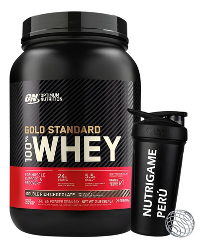 Proteina Gold Standard 100% Whey 2 Lb - Tienda Fisica