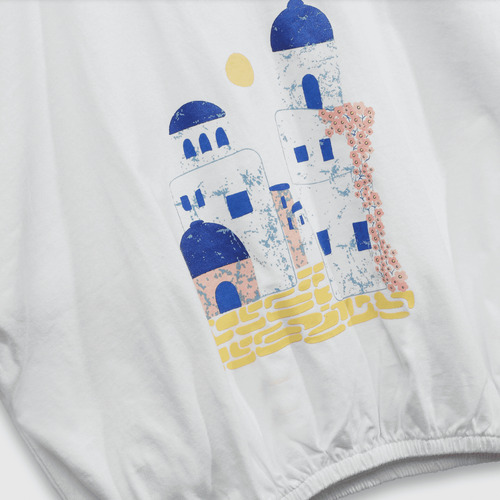 Polera Niñas Blanco 54732 Colloky