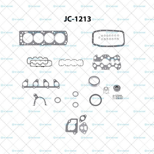 Jgo De Juntas De Motor Completo Tf Victor Chevy Pop 1.4 2001