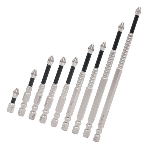 Atracción Atracción Destornillador Bit Bit Impact 9 Piezas