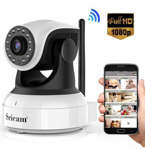 Sricam Cámara De Seguridad Ip Wifi 1080p P2p Infrarroja 360