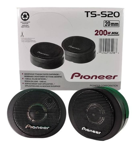 Tweeter Pioneer Ts-s20 200w Crossover 20mm