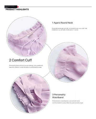 Conjunto De Dos Piezas De Estilo Coreano De Verano Para Niña