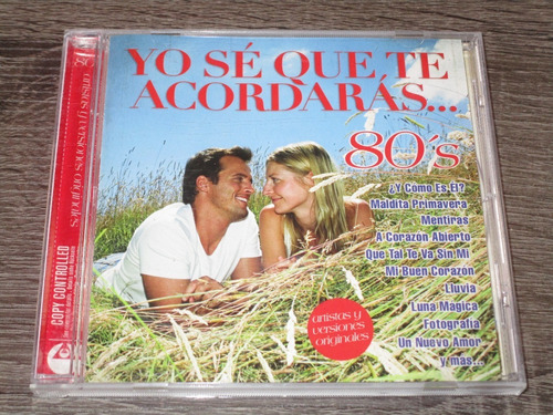 Yo Sé Que Te Acordarás, 80's, Versiones Originales, Emi 2006