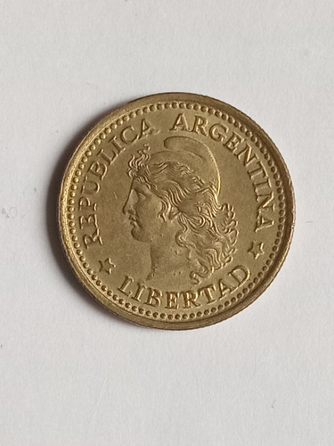 Argentina 1975. Moneda De 20 Centavos C/error De Cuño. Mira! (Usado)