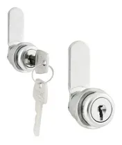 Comprar Kit 5 Fechaduras Papaiz Gavetas E Armarios De Aco 20mm 511