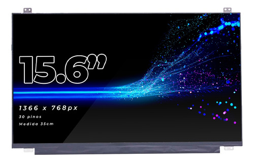 Tela Para Notebook Asus X Series X543m 15.6 Fosca