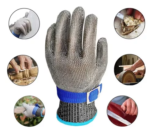 Guantes Anticorte Nivel 5 Industrial Trabajo Rudo Resistente