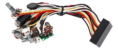 Circuito De Preamplificador, Bajo Eléctrico, Plástico, Metal