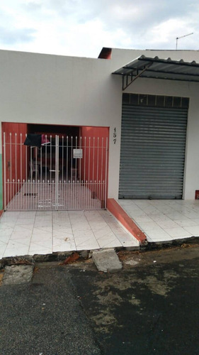 Imagem 1 de 13 de Casas -2 Casas E Salão Comercial No Jd Francini, Px Vila Helena - 137