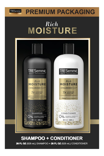  Acondicionador Tresemmé 50678148 Champú Y Acondicionador Tresemme Ultimate Moisture Hyaluronico Y Glicerina En Dosificador Por 1 Unidad