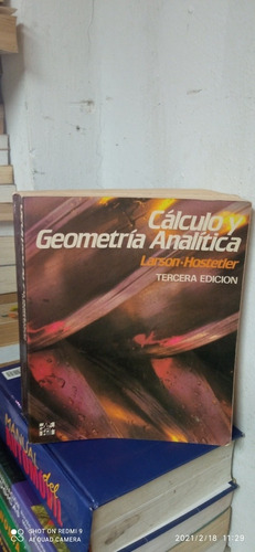 Libro Cálculo Y Geometría Analítica 3ra. Larson. Hostetler