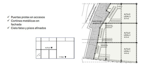 (loc) Placa Vta Esmeralda Con Almirante Montt 412 M2