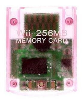 Memory Card 256mb Memoria Consola Wii 2043 Bloques Nintendo