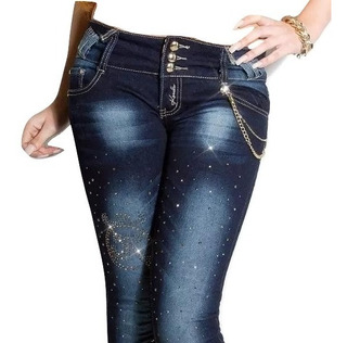 Jeans Con Cadenas Mujer Mercadolibre Com Ar