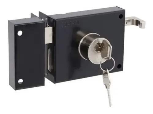 Fechadura de Sobrepor 231 Soprano para Portão - Preto