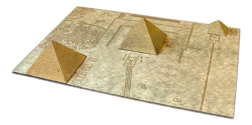 Maquete Dig. Pdf P/montar Em Papel 143 Necrópole De Gizé