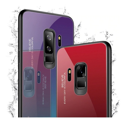 Imagen 1 de 8 de Protector Samsung S8 S8 Plus Vidrio Atras Lujo Entrega 24 Hs