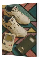 Comprar Mural Moderno Retro Fila Game Boy Y Vhs Full Hd