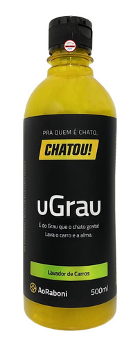 Ugrau 500ml Shampoo Lava Autos Carro Ph Neutro Aoraboni