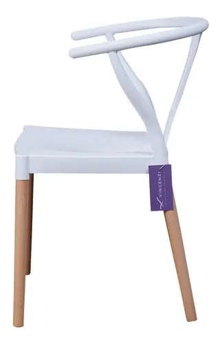 Silla Wishbone Blanca