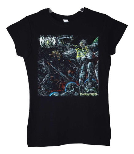 Polera Mujer Nocturnus Paradox Metal Abominatron