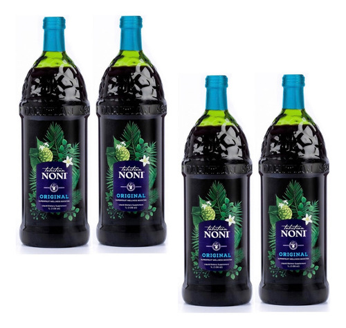 4 Botellas El Original Tahitian Noni - Morinda - Oferta