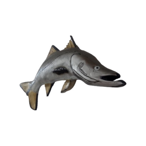 Peixe Robalo Flexa 75 Cm Em Resina