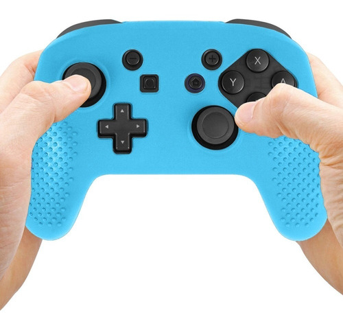Imagen 7 de 7 de Protector Silicón Switch Pro Controller + Thumbs De Regalo | Envio Gratis | Control Palanca Grips Funda Cubierta