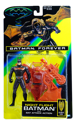 Kenner Dc Batman Forever Night Flight Bat Attack 1996