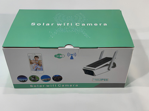 Camara Wi-fi Hd Vigilancia Vision Nocturna Solar Celular C65