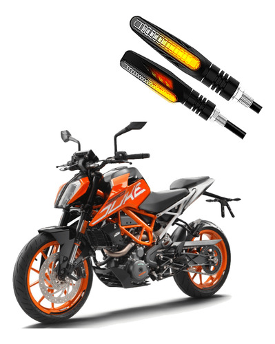 Par Setas Led Sequenciais P25b Ktm Duke 390 2018 2019