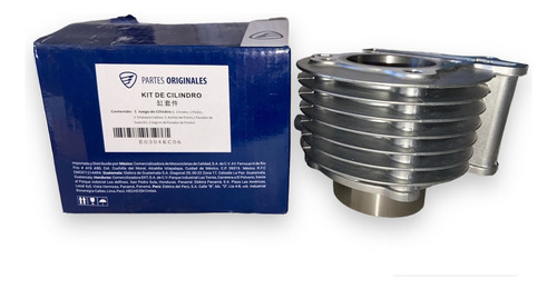 Kit De Cilindro Italika Original E304kc06 Gy6