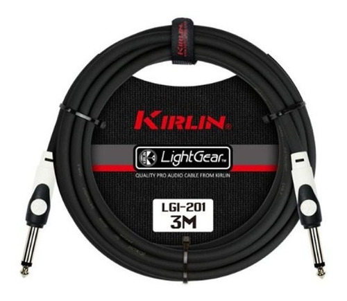 Cable Instrumento 3 Mts Plug Kirlin Light Gear Lgi-201-3m