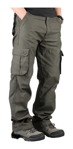 Pantalon De Cargo Gabardina Reforzada | MercadoLibre