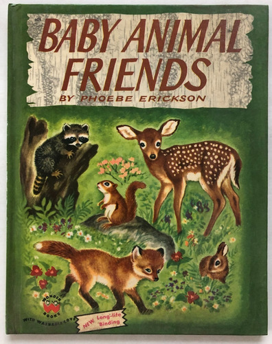 Wonder Book N° 608 Baby Animal Friends