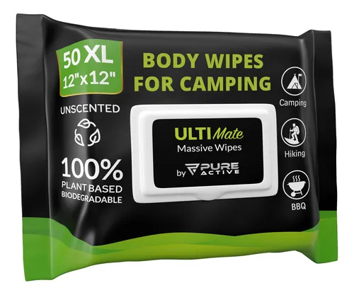 comprar Toallitas Corporales Biodegradables Pure Active 50 Xxl